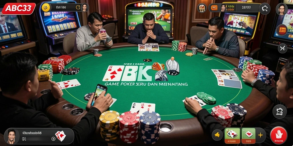 Tampilkan gameplay menarik dari ABC33 Poker.