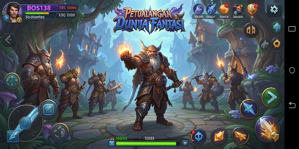 Gameplay seru dan menantang di dunia petualangan.