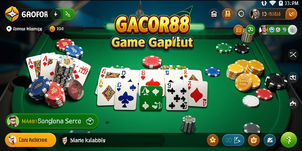 Tampilan gameplay GACOR88 yang seru dan menarik.