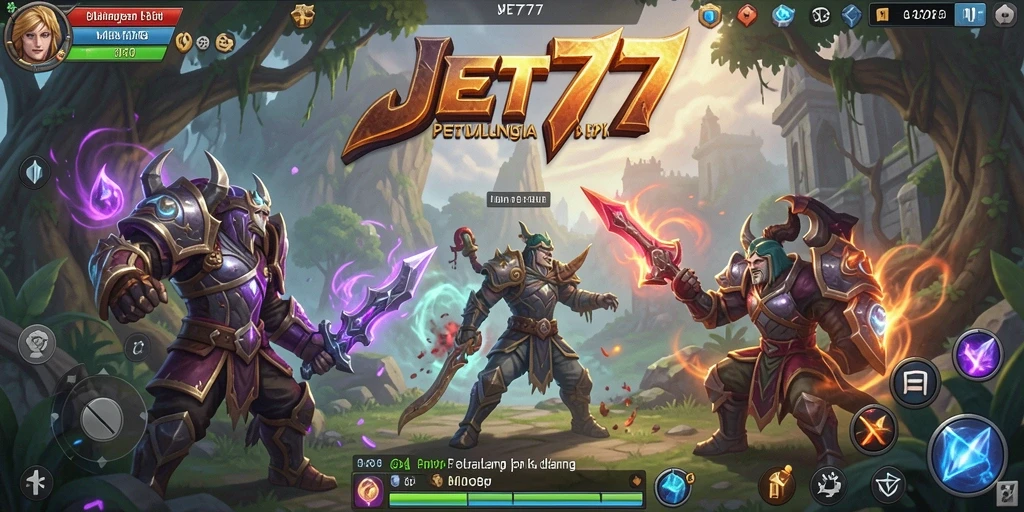 Tampilan gameplay JET77 yang memukau dan penuh aksi.