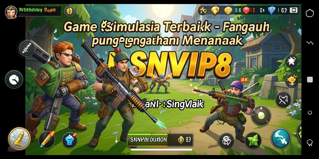Tampilan gameplay RSNVIP8 yang menarik dan interaktif.