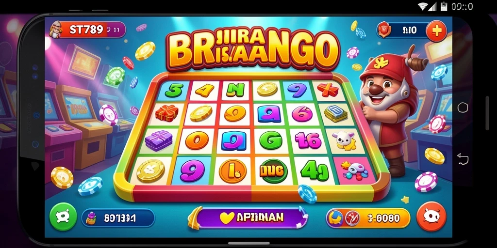 Screenshot gameplay ST789 yang menunjukkan keseruan bermain Bingo.