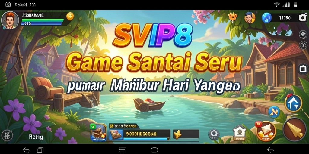 Tampilan gameplay seru dan penuh warna di SVIP8.